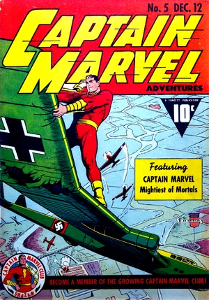 Cover for Captain Marvel Adventures #5