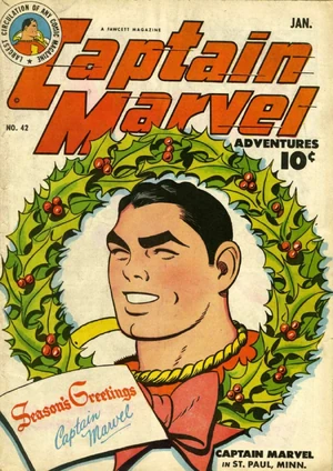 Cover for Captain Marvel Adventures #42
