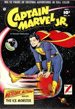 Cover for Captain Marvel, Jr. #91