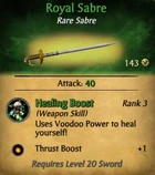 Royal SabreNew