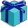 Blue Mystery Box-icon