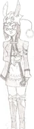 FFWiki-tan Blue Sketch 1
