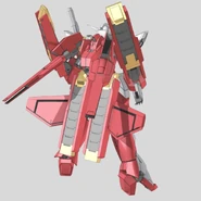 CG Reborns Origin Gundam Rear