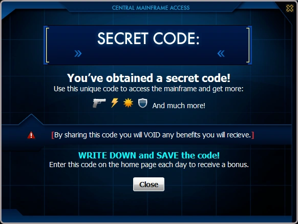 SecretCodeMW