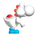White YoshiSMWWii
