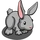 Gray Rabbit-icon