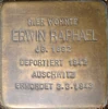 Erwin Raphael Stolperstein tom
