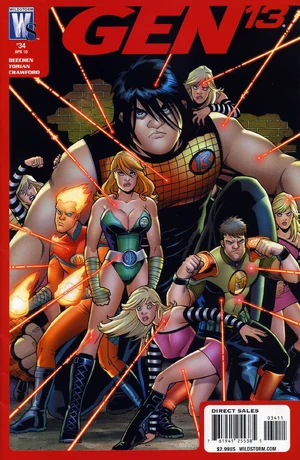 Cover for Gen 13 #34