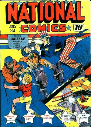 Cover for National Comics #1