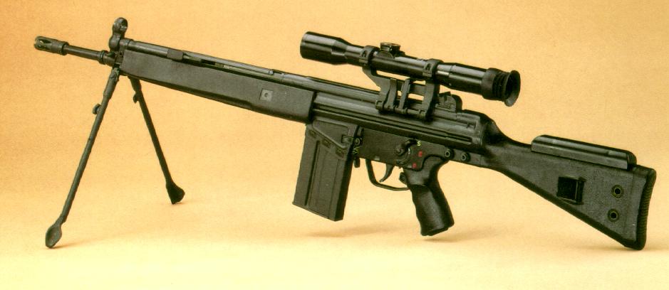 HK G3 Sniper Rifle - Deadliest Warrior Wiki - The wiki about everything