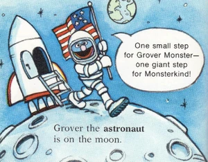 Grover on the Moon