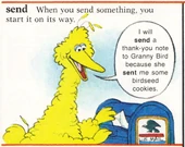 Big bird letter send