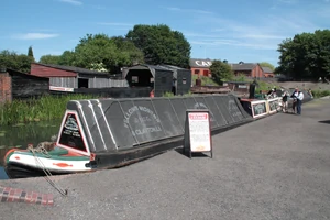 Steam canal boat - Preseident at the BCLM 2010 - IMG 1458