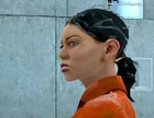 Chell grey hair