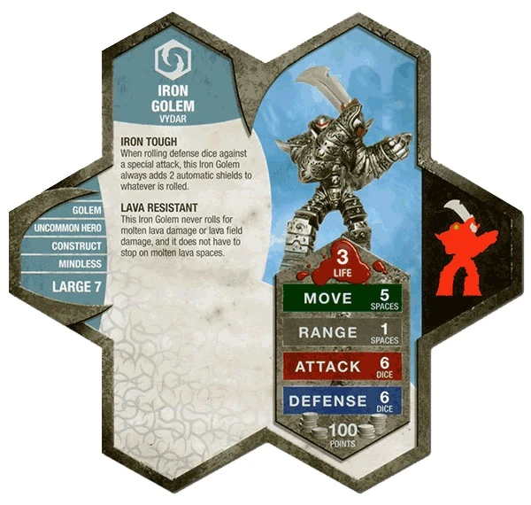 Iron Golem HeroScape Wiki