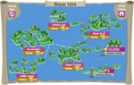 Mayan Isles map