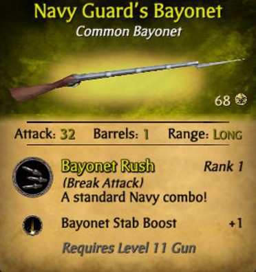 Bayonet Game