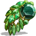 GaudyJewelry EmeraldBrooch-icon