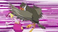 EP596 Staraptor usando a bocajarro