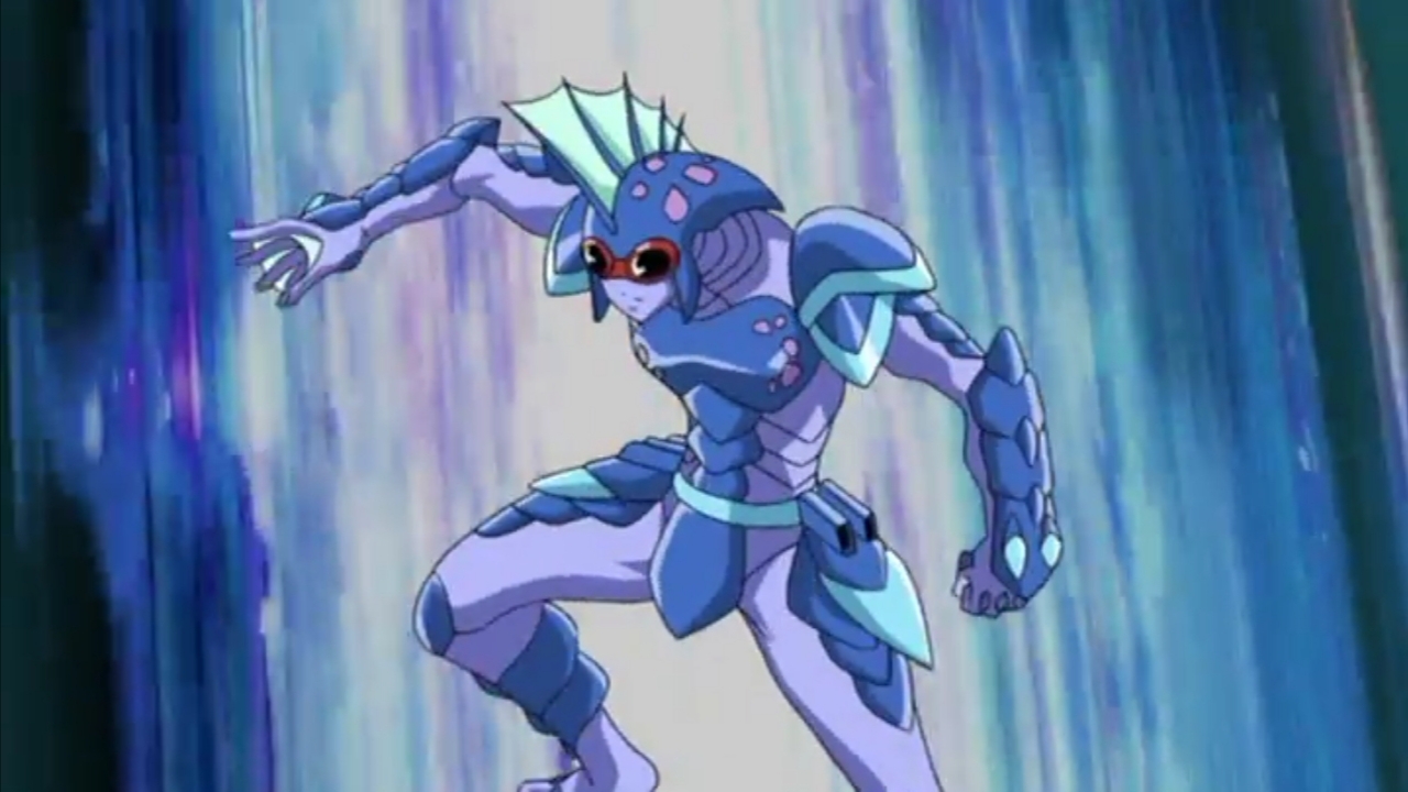 Bakugan New Vestroia - Aquos Elfin + Tripod Epsilon All Ability Cards  (Season 2) 