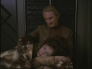 Odo and Lwaxana Troi