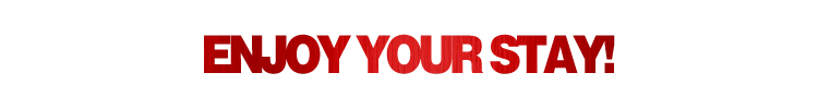 Enjoy Your Stay Text