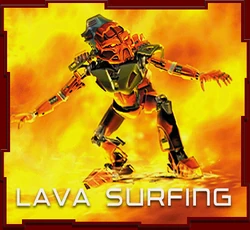 Lava Surfing Game