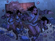 Tribbles chase Klingons