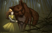 Renesmee and Jacob by Juhani
