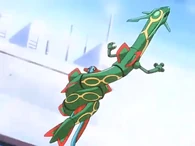 P07 Rayquaza usando movimiento sismico