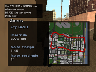 Mapa del recorrido de City Circuit