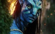 Neytiri beautiful warrior in avatar-wide