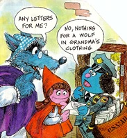 Red Riding Hood Mail Lady