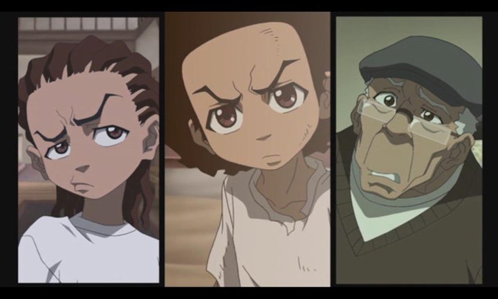 Boondocks Huey Gangsta