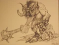 Dark troll concept art