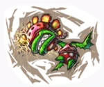 SSBB Aufkleber Mutant-Tyranha