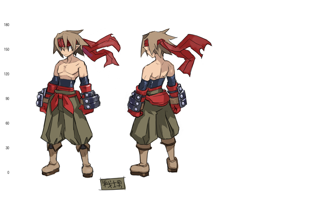 disgaea male warrior