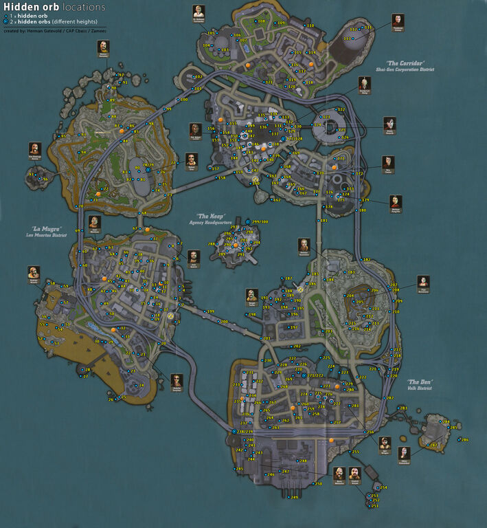 Crackdown Orb Locations