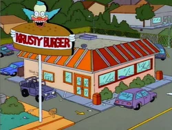 Krusty burger