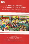 Avengers Thor & Captain America Official Index to the Marvel Universe Vol 1 4