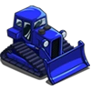 Blue Bulldozer-icon