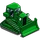Green Bulldozer-icon