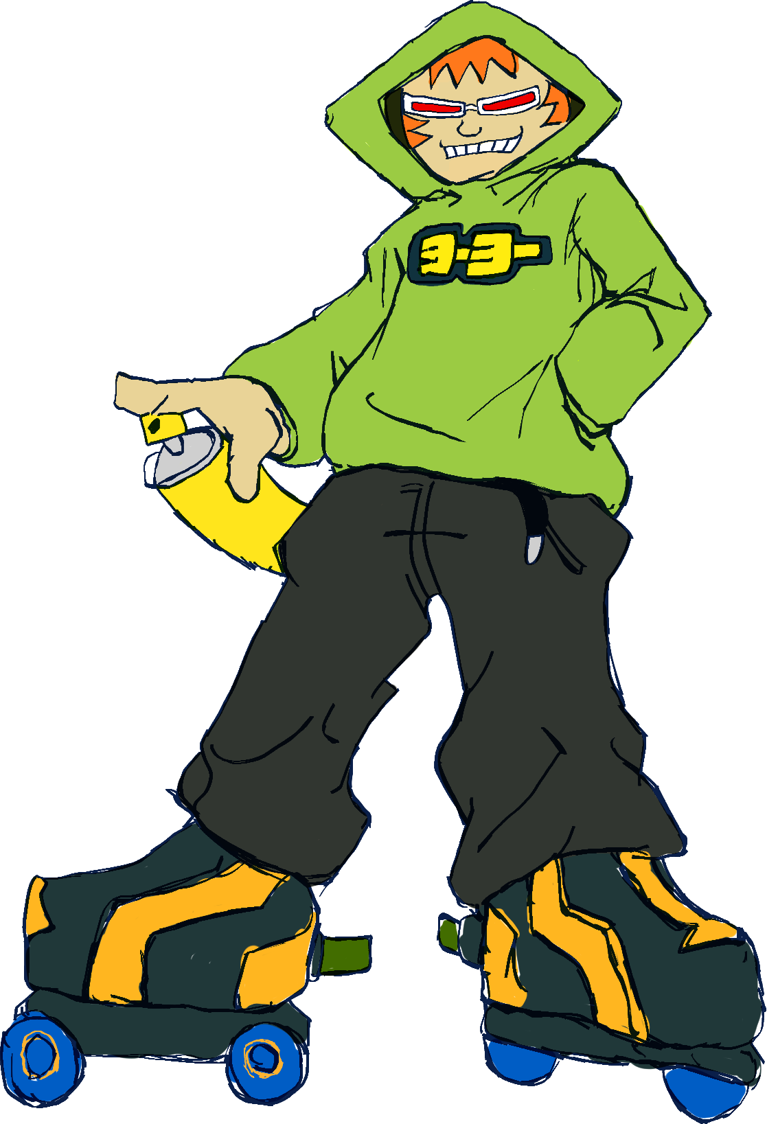 jet set radio future characters