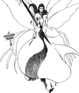 Aizen cuts down Ichimaru
