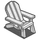 White Lawn Chair-icon