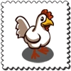 Chicken Stamp-icon