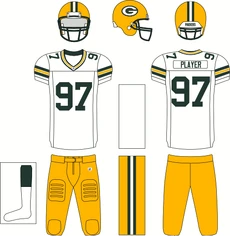 Packers road uniform