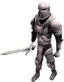 Animated steel armour