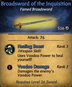 Broadsword of the Inquisition