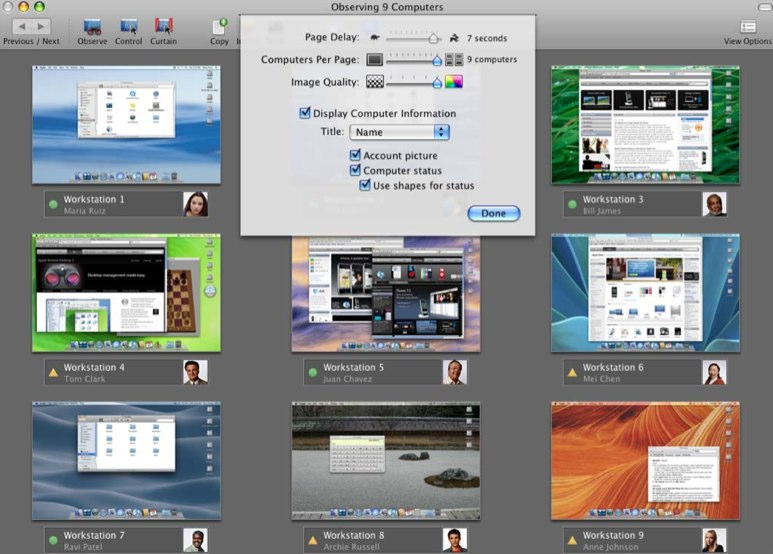apple remote desktop vs screen sharing